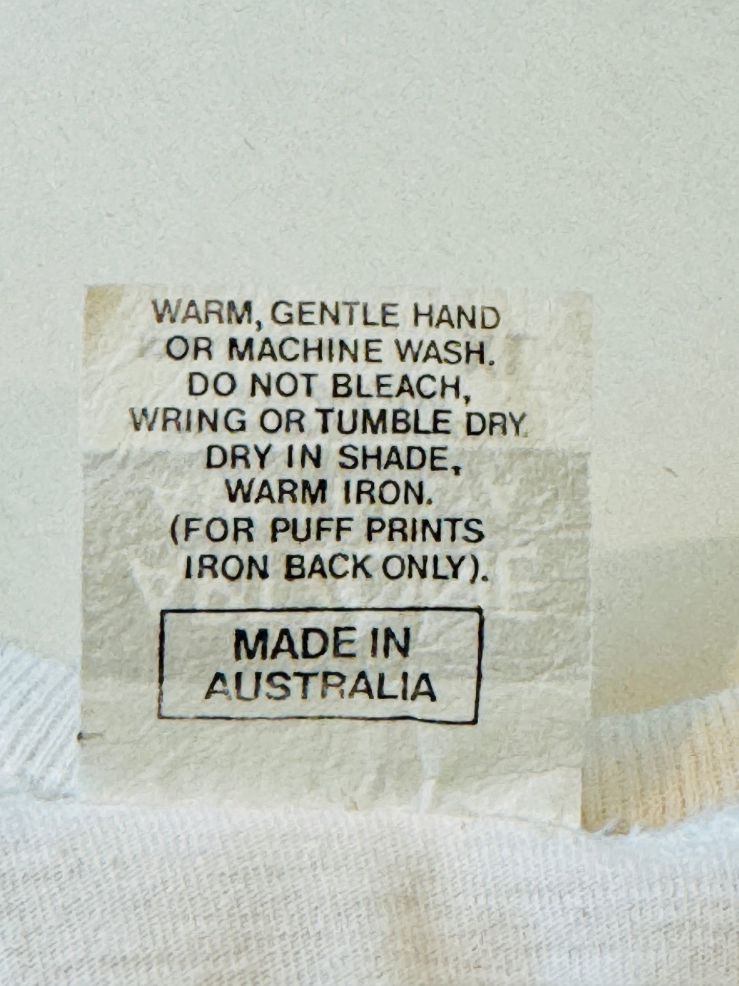 Vintage 1990 Harry Dean Stanton Australian Tour T Shirt