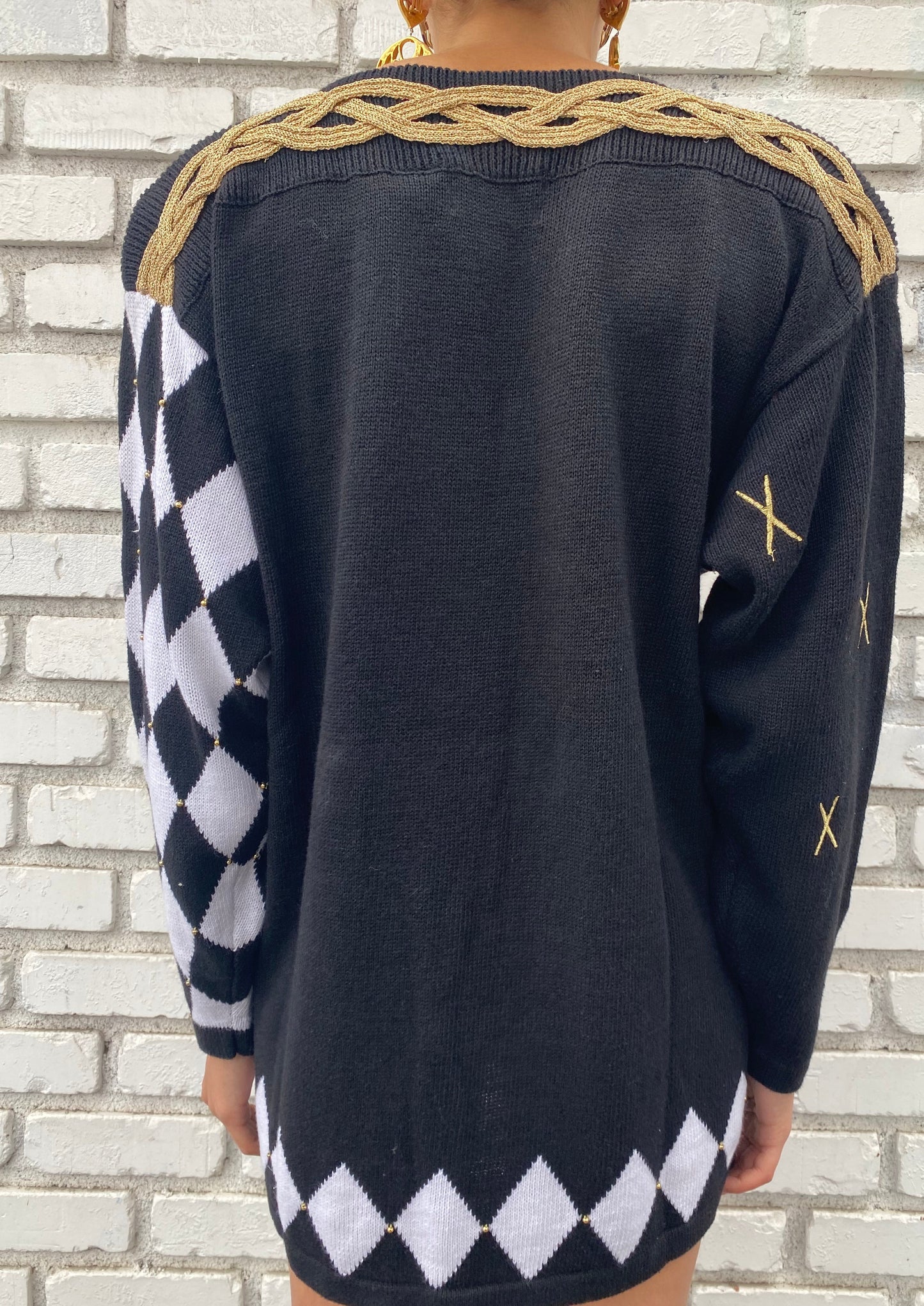 1980s Elaborate Circus Masterpiece Sweater