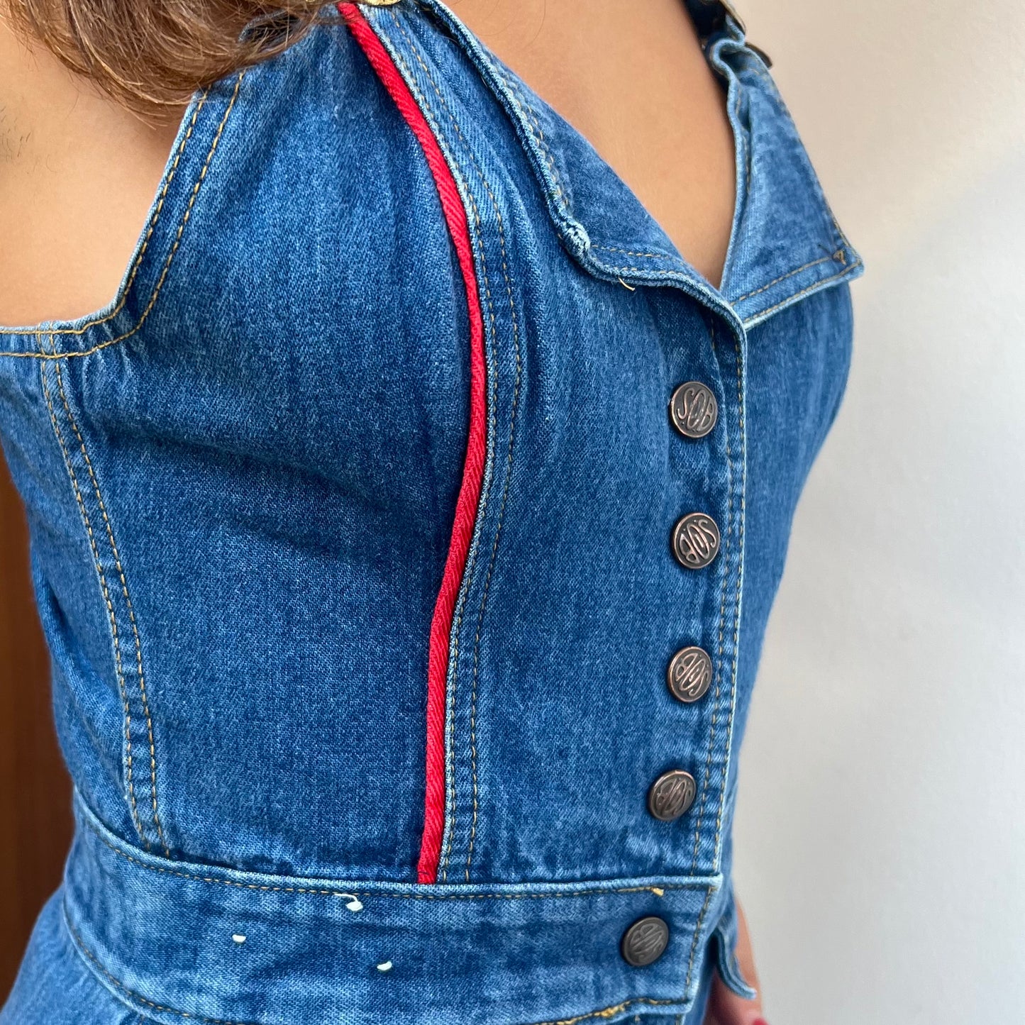 The ultimate 1970s Denim Jumpsuit - Overalls