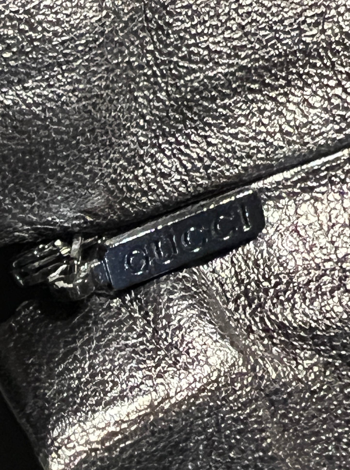 1999 Tom Ford Era Gucci Pleated Leather Top