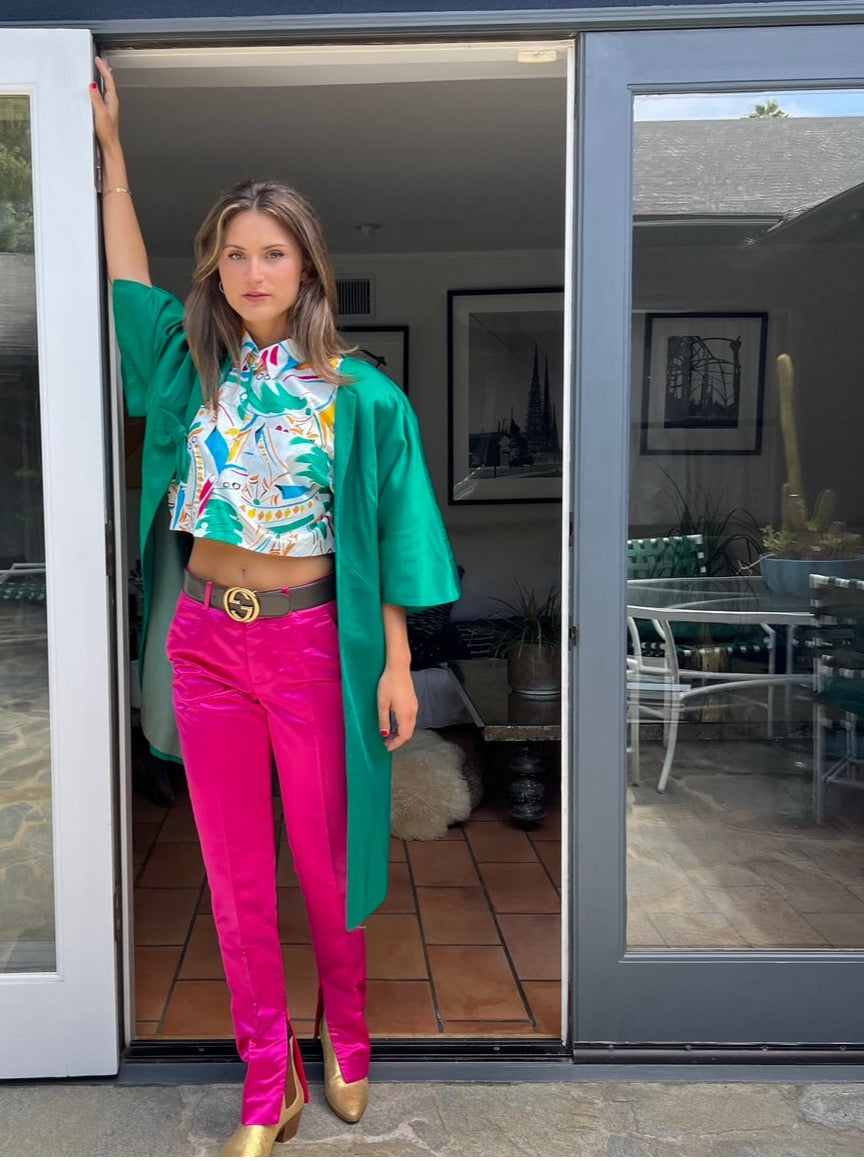 2001 Tom Ford Gucci Cigarette Pants with Original Tags