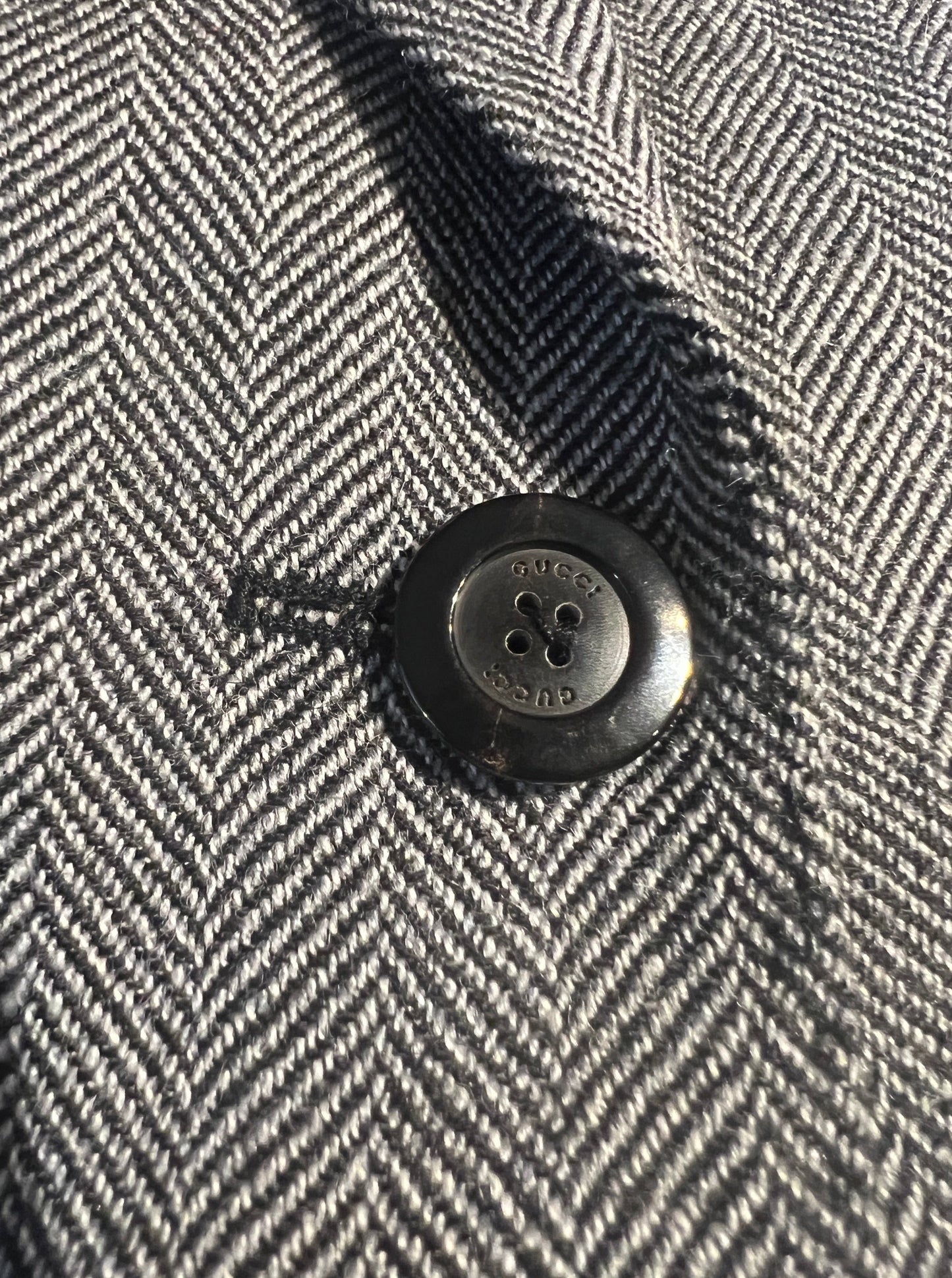 Fall 2000 Tom Ford for Gucci Herringbone Suit