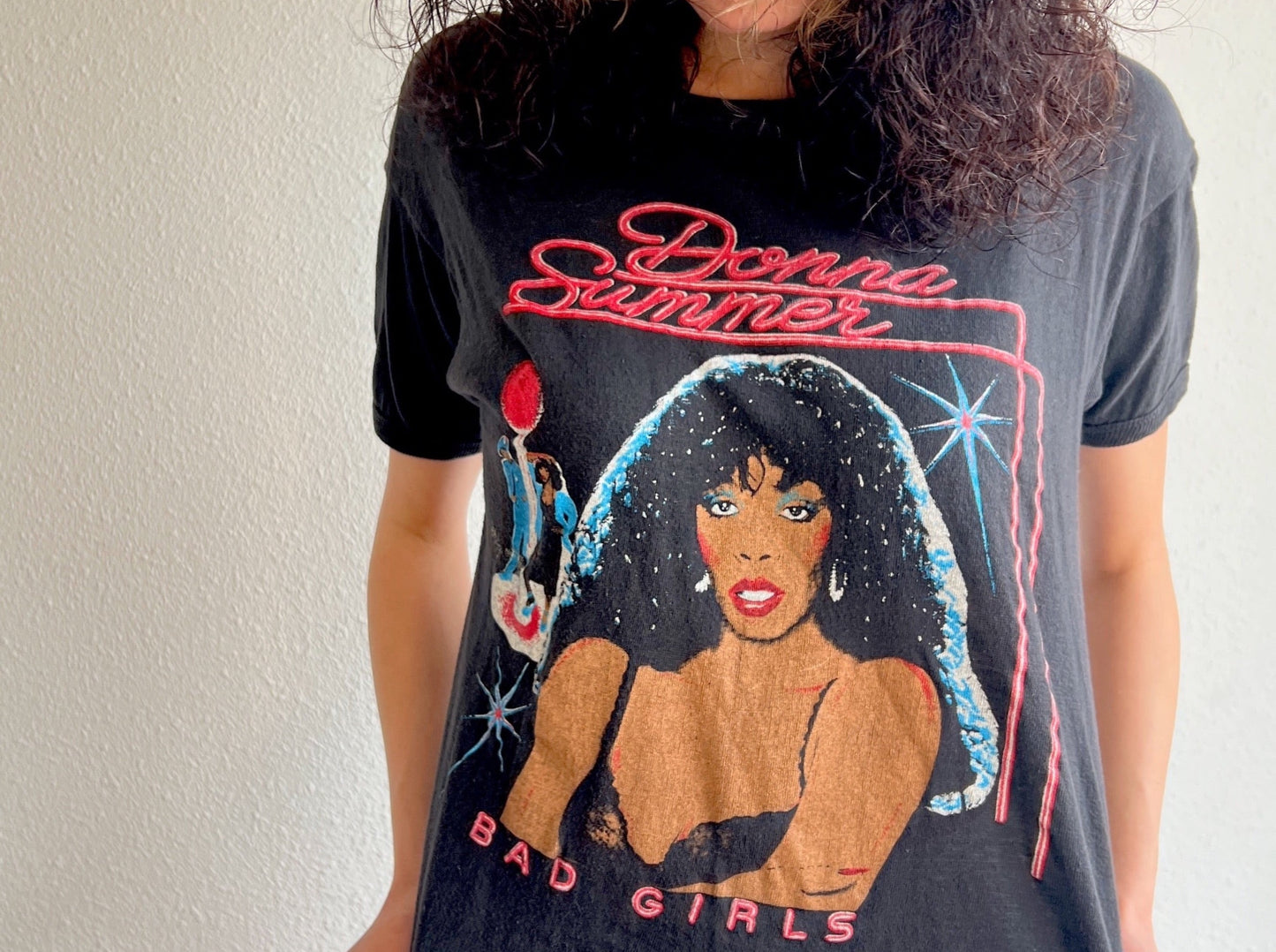 Vintage 1979 Donna Summer Disco Queen T Shirt