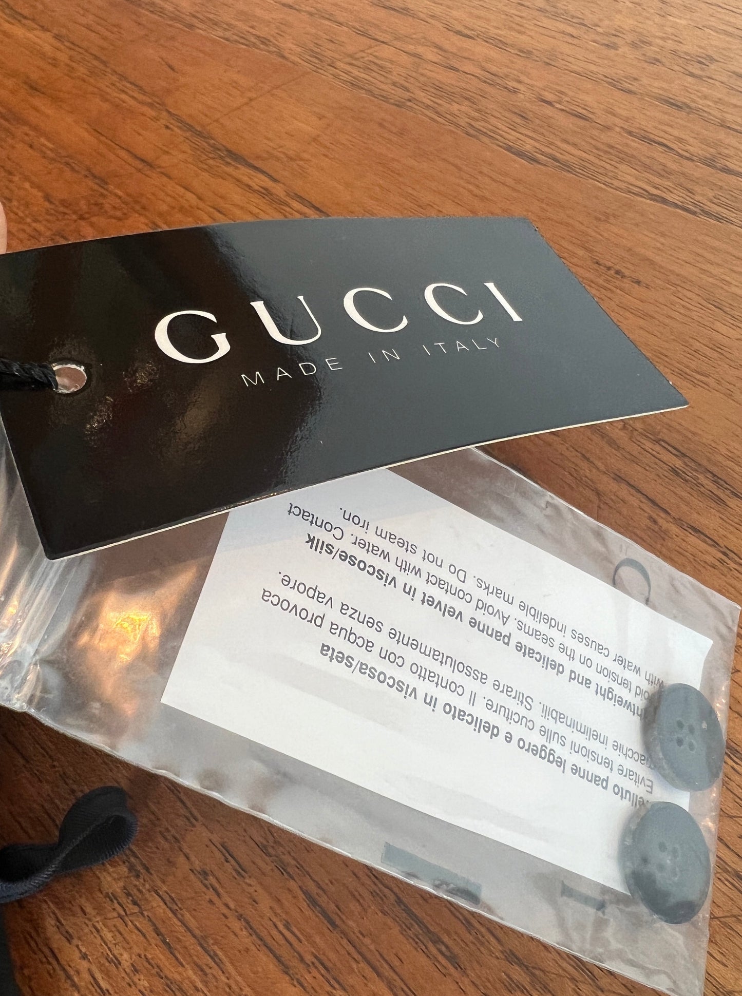 1999 Gucci Tom Ford era Crushed Velvet Bell Bottoms - Original Tags