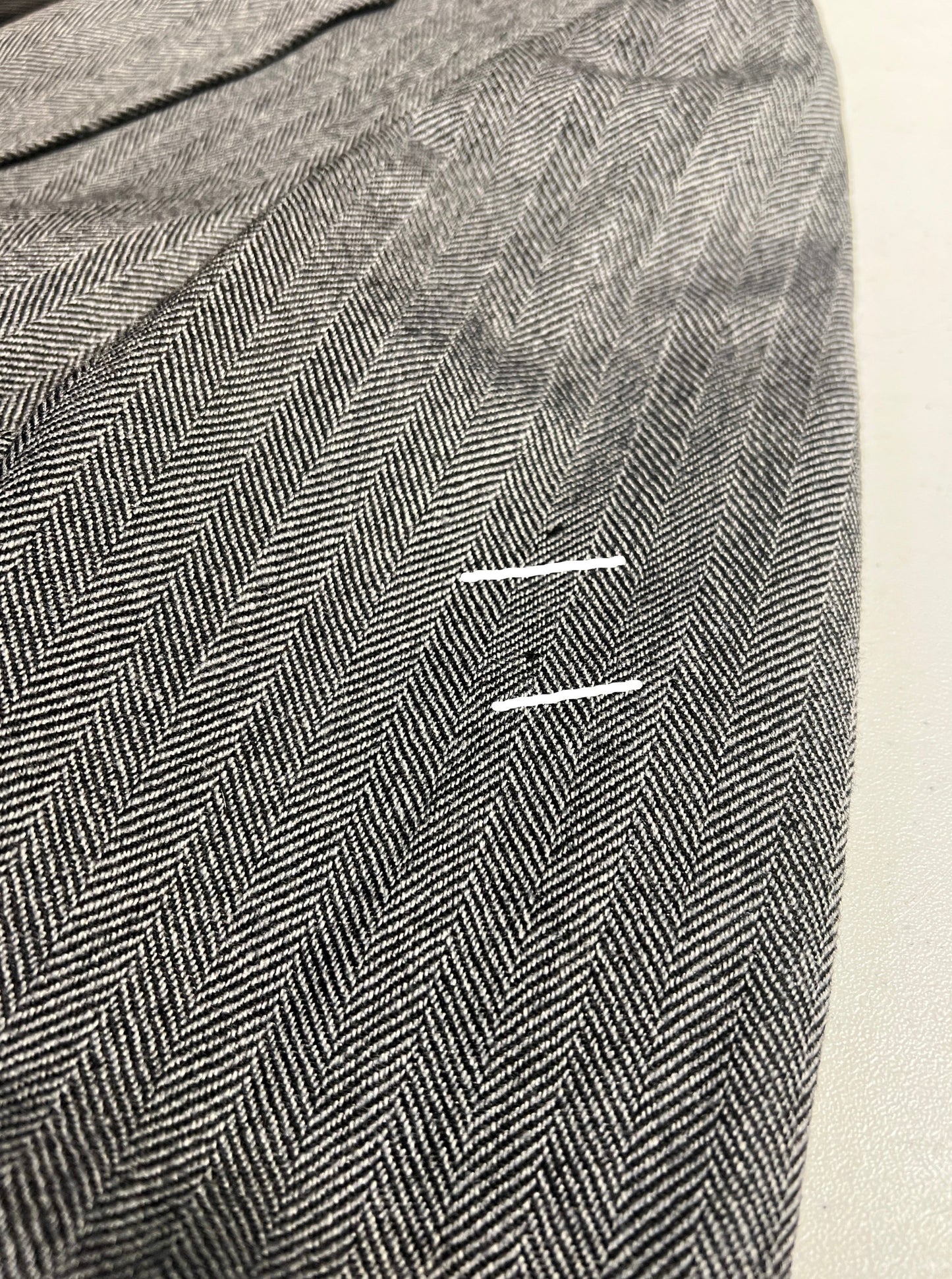 Fall 2000 Tom Ford for Gucci Herringbone Suit
