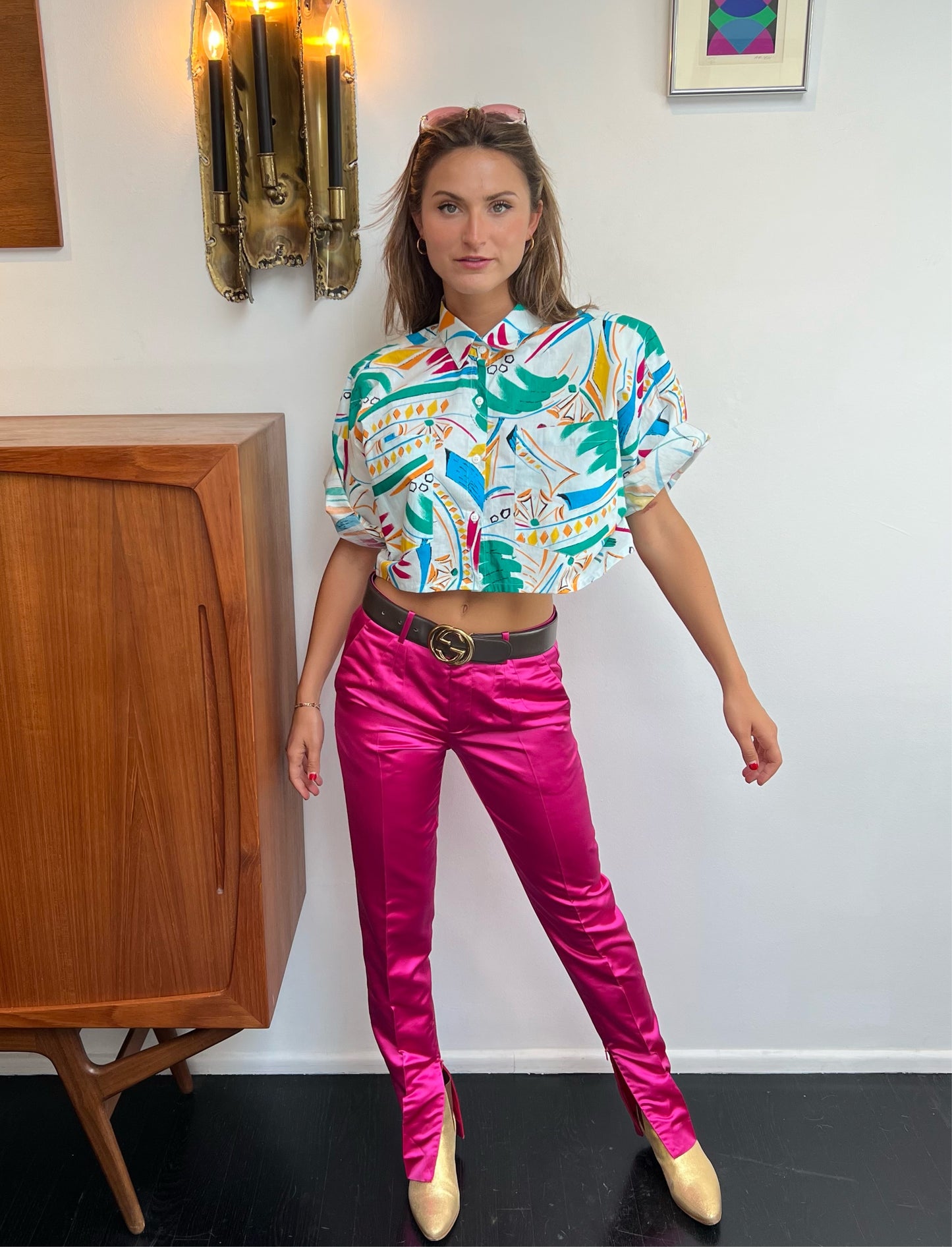 2001 Tom Ford Gucci Cigarette Pants with Original Tags