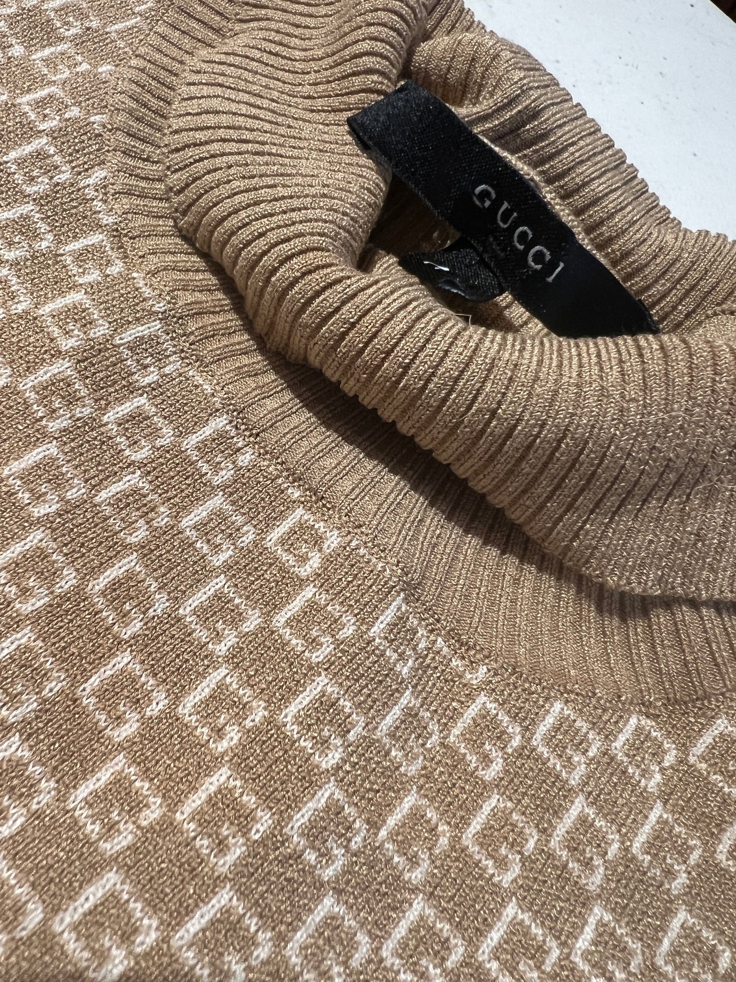 Fall 2000 Tom Ford Gucci logo turtleneck