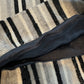 2 1/2 inch hem on black and white beaded vintage Tom Ford Gucci pants