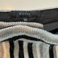 Black and white beaded vintage Tom Ford Gucci pants