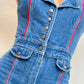 The ultimate 1970s Denim Jumpsuit - Overalls