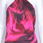 S/S 2001 Tom Ford for Gucci Logo Magma Print Halter Top