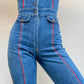 The ultimate 1970s Denim Jumpsuit - Overalls