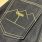 1970s Devil Embroidered Jeans with Original Tags