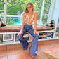 1970s Devil Embroidered Jeans with Original Tags