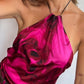 S/S 2001 Tom Ford for Gucci Logo Magma Print Halter Top