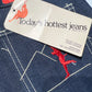 1970s Devil Embroidered Jeans with Original Tags